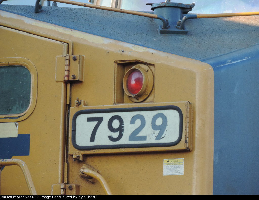 Marker lamp closeup